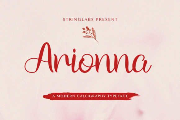 Arionna: A Modern Script Font for Creative Expression