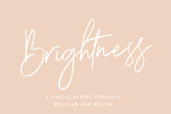 Brightness: A Timeless Handwritten Font for Every Design
