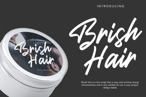 Brish Hair: A Timeless Handwritten Font