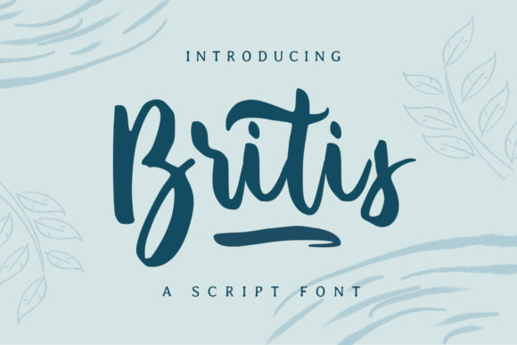 Britis: The Timeless Handwritten Font for Elegant Designs