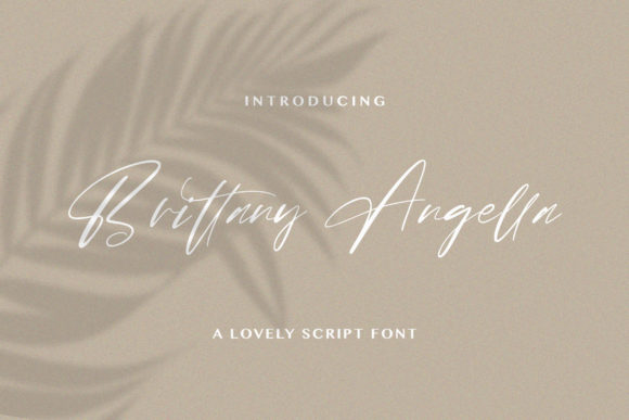 Brittany Angella: A Timeless Handwritten Font for Elegant Design