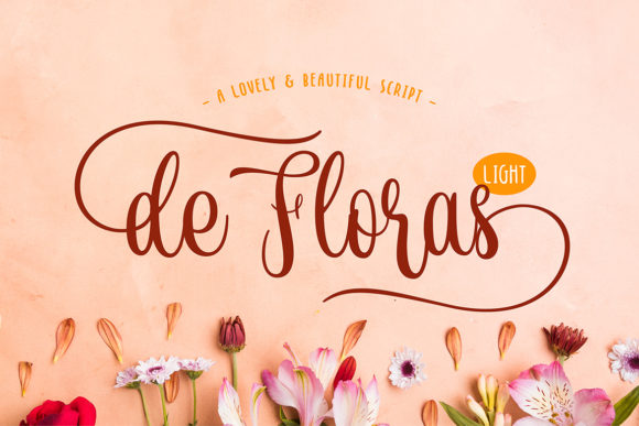 De Floras: A Handwritten Font with Timeless Charm