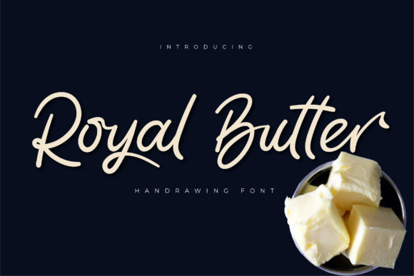 Discover the Elegance of Royal Butter: A Versatile Font for Every Designer