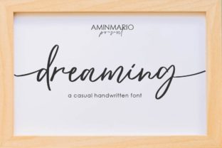 Dreaming: A Handwritten Script with Personality and Grace