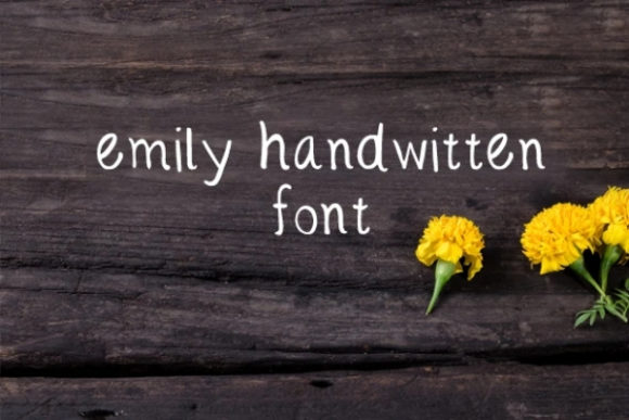 Emily: A Fresh and Cute Handwritten Font for Every Creative Project