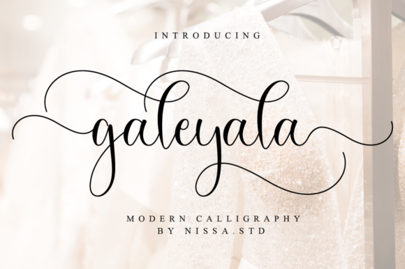 Galeyala: A Handwritten Font for Every Creative