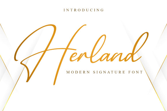 Herland: A Timeless Handwritten Font for Versatile Design Needs