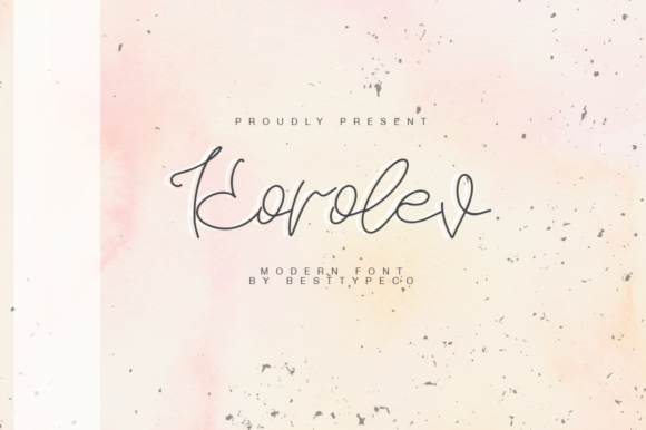 Korolev: The Timeless Handwritten Font for Every Design Need