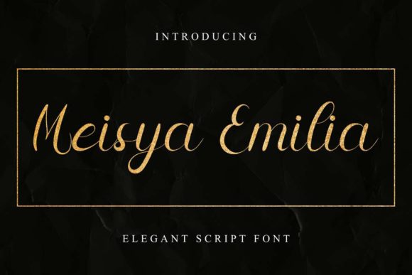 Meisya Emilia: A Timeless Handwritten Font for Professional and Creative Workflows