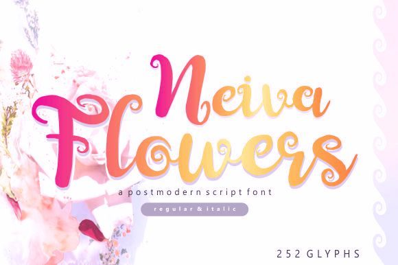 Neiva Flowers: A Timeless Handwritten Font for Elegant Design