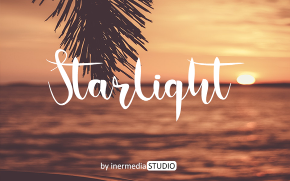 Starlight: The Elegant Script Font for Every Design Need